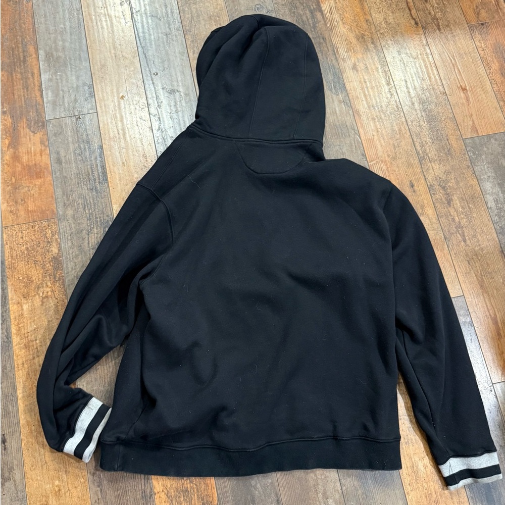 Kimes Ranch Black Hoodie with grey accents - Picture 3 of 3